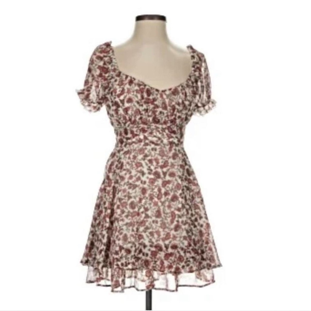 Floral mini dress